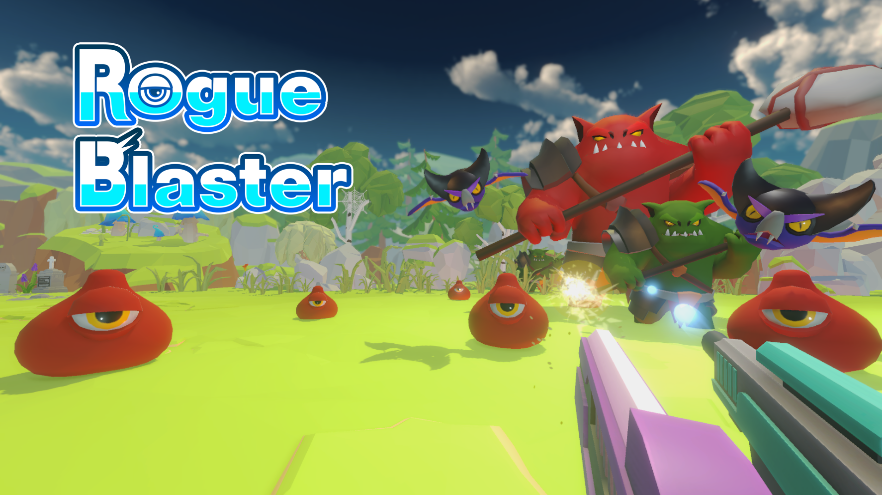 Steam向けのシューティングゲーム「Rogue Blaster」